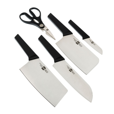 Набор ножей с подставкой HuoHou 6-Piece Kitchen Youth Knife Set Lite